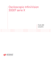 Keysight Technologies InfiniiVision MSO-X 3012T Guia Del Usuario