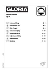 Gloria 90 Instrucciones De Uso