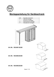 Weka 100.0402.00.00 Instrucciones De Montaje