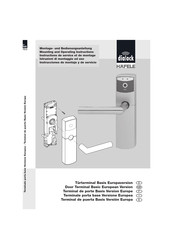 hafele dialock Basis Europa Instrucciones De Montaje Y De Servicio