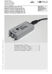 hafele DFT V2 Instrucciones De Montaje