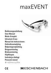 Eschenbach maxEVENT Manual De Instrucciones
