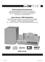 Clatronic DVD 619 HC Instrucciones De Servicio