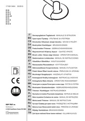 GGP ITALY B 28 D Manual De Instrucciones