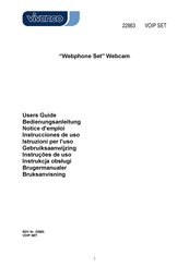 Vivanco Webphone Set Instrucciones De Uso