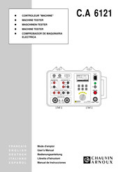 Chauvin Arnoux C.A 6121 Manual De Instrucciones