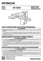 Hitachi DH 50SB Manual De Instrucciones