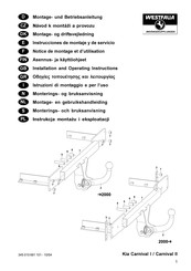 Westfalia 345 015 Instrucciones De Montaje