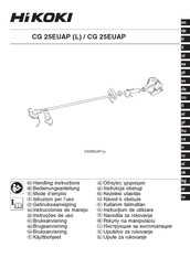 HIKOKI CG 25EUAP L Instrucciones De Manejo