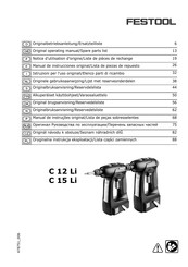 Festool C 12 Li Manual De Instrucciones