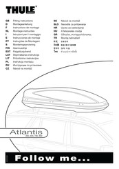 Thule Atlantis 200 Instrucciones De Montaje