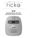 ricko HB100 Manual De Instrucciones