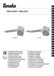 Tanaka TRB 27EP Instrucciones De Manejo