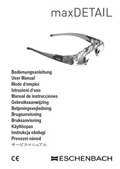 Eschenbach maxDETAIL Manual De Instrucciones