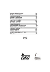 Teka DH2 Manual De Instrucciones