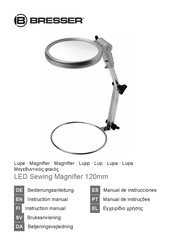 Bresser LED Sewing Magnifier 120mm Manual De Instrucciones