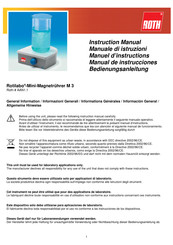 Carl Roth Rotilabo M 3 Manual De Instrucciones