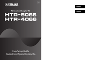 Yamaha HTR-4066 Guía De Configuración Sencilla