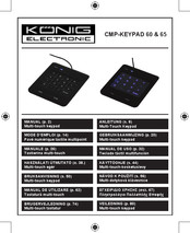 König Electronic CMP-KEYPAD 65 Manual De Uso