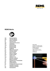 REMS Macho Instrucciones De Servicio