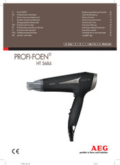 AEG PROFI-FOEN HT 5684 Instrucciones De Servicio