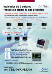 SMC ISE30A Serie Manual De Instrucciones