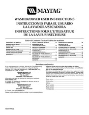 Maytag MGT3800TW0 Instrucciones Para El Usuario