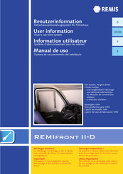 REMIS REMIfront II-D Manual De Uso