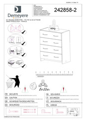 Demeyere 242858-2 Instrucciones De Montaje