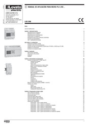 LOVATO ELECTRIC LRX D00 Manual De Aplicación