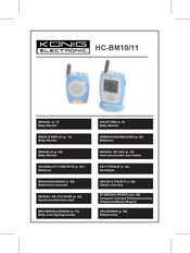 König Electronic HC-BM10/11 Manual De Uso