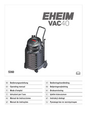 EHEIM VAC40 Manual De Instrucciones