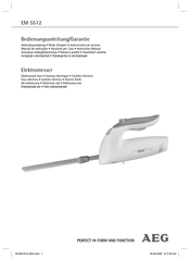 AEG EM 5512 Instrucciones De Servicio