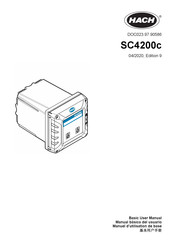 Hach SC4200c Manual Básico Del Usuario