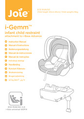 Joie i-Gemm Manual De Instrucciones