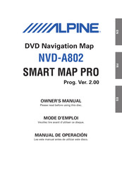 Alpine NVD-A802 Manual De Operación