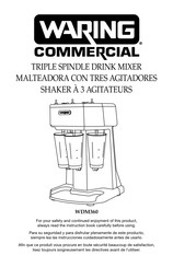 Waring Commercial WDM360 Manual Del Operador