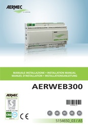 AERMEC AERWEB300 Manual De Instalación