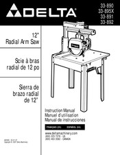 Delta 33-895X Manual De Instrucciones