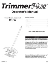 TrimmerPlus BR720 Manual Del Operador