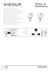 Vigour DEWRBH Instrucciones De Montaje Y De Manejo