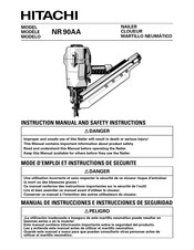 Hitachi NR 90AA Manual De Instrucciones