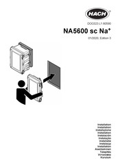 Hach NA5600 sc Instalación