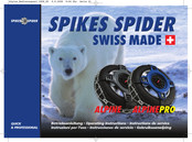 SPIKES-SPIDER ALPINEPRO Instrucciones De Servicio