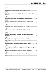Westfalia Automotive 306 520 300 113 Instrucciones De Montaje