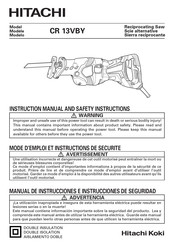 Hitachi CR 13VBY Manual De Instrucciones