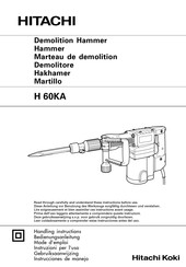 Hitachi H 60KA Instrucciones De Manejo