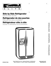 Sears Kenmore ELITE 10654789801 Manual De Uso Y Cuidado