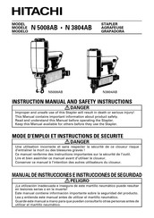 Hitachi N 5008AB Manual De Instrucciones