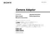 Sony CMA-D3CE Manual De Instrucciones